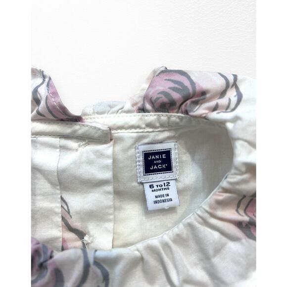 Janie and Jack Roses Tunic, 6-12 Months - Picture 5 of 8